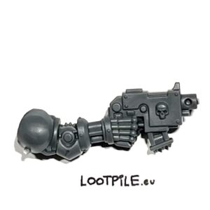 Bolt Pistol Najeźdźcy Kosmicznych Marines Chaosu w cyberręce