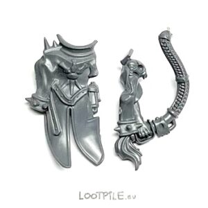 Płaszczyk ganguski Escher zarzucony na ramiona