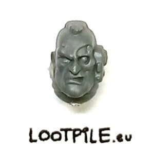 Głowa Space Marine Gravis, obnażona część (servo) czaszki - Iron Hands?