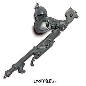 Ręka z Trzonkiem do Broni Custodian Wardena, Prawa A - obrazek 1