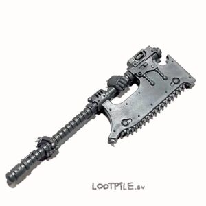 Ciężki Topór Łańcuchowy Szturmowego Space Marine Mk2 Chainaxe B