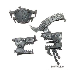 Głowa Skullcrushera z Rogiem Łańcuchowym