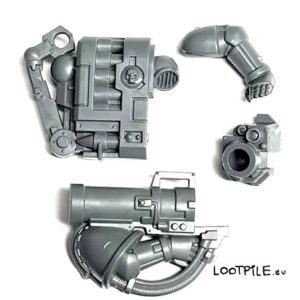 Space Marine Devastator Missile Launcher z plecakiem B