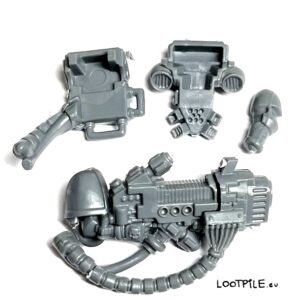 Działo plazmowe Devastatora z plecakiem