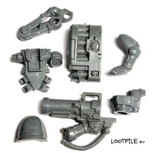 Wyrzutnia rakiet Devastatora z plecakiem