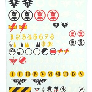 Space Marine Vehicle Transfer Kalkomanie - obrazek 1