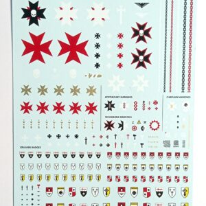 Black Templars Transfer Kalkomanie 2021 v2 - obrazek 1