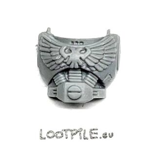 Front Pancerza Space Marine Mk7 z Aquilą