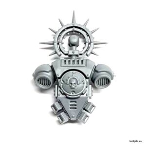 Plecak Kapitana Primaris z podwójnym Iron Halo i czachą - obrazek 1