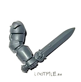 Gladius w prawej ręce Gwardzisty Honorowego Victrix