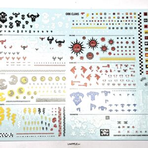 Ork Clans Transfer Sheet Kalkomanie 2021 - obrazek 1