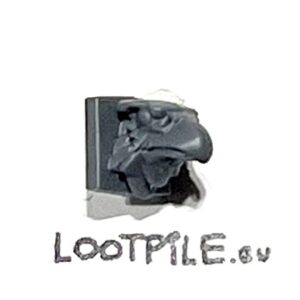 Mała Głowa Imperialnego Orła Aquilla na kwadratowym szyldzie