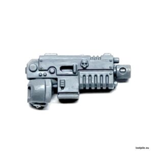 Master Crafted Heavy Bolt Pistol w prawej dłoni