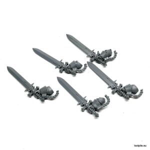 Deathwing Terminator Knight dłoń z Power Swordem 5szt - obrazek 1