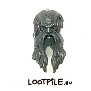 Głowa Wolf Guard Terminatora z Długimi Włosami i Długą Brodą - obrazek 1