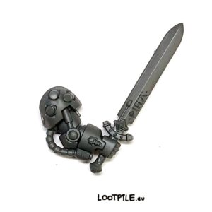 Power Sword Wolf Guard Terminatora, Prawy z Klejnotem - obrazek 1