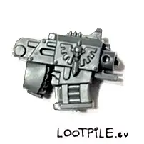 Storm Bolter Terminatora Deathwing ze skrzydlatą czaszką- ale w podkładzie, NIE jak na foto