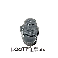 Głowa Legionisty Space Marine - doświadczony