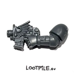 Bolt Pistol Space Marine ze skrzydełkiem Blood Angels