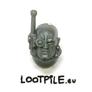 Łysa Głowa Marina Deathwatchu z Antenką i Servo Okiem