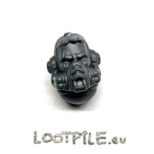 Głowa Hellblastera w półmasce - blizny - obrazek 1