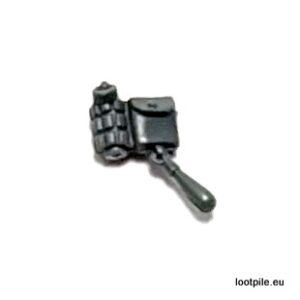 Akcesoria na pas: Frag granade, kieszonka / ładownica, wisior