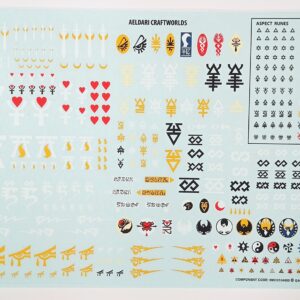 Aeldari Craftworlds Transfer Kalkomanie 2022 - obrazek 1
