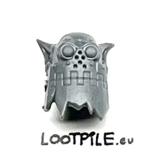 Łeb Orkomandosa w Masce z Goglami