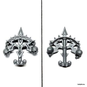 Ikona Chaos Space Marine na plecak - Oko Horusa