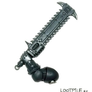 Chainsword Berzerkera Khorna, Lewa Ręka B