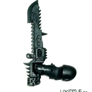 Chainsword Berzerkera Khorna, Lewa Ręka E