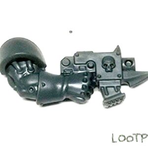 Bolt Pistol Berzerkera Khorna, Prawe Nagie Ramie E - obrazek 1