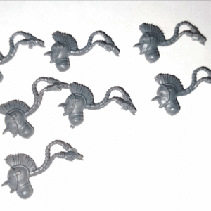 Harlequin Head Główki z warkoczami - obrazek 1