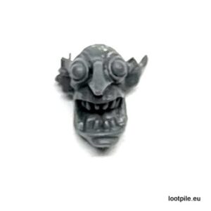 Głowa grota w goglach