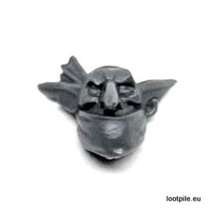 Głowa grota z maską