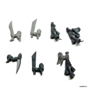 Skaven zestaw uzbrojenia miecze dzwonki 7 sztuk