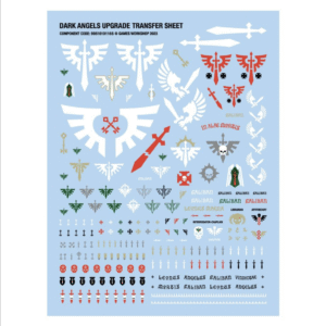 Dark Angels Upgrade Transfer Sheet Kalkomanie - obrazek 1