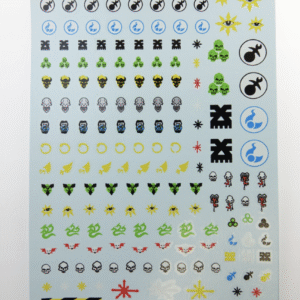 Chaos Space Marine Transfer Sheet Kalkomanie