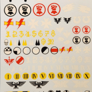Space Marine Vehicle Transfer Sheet - obrazek 1