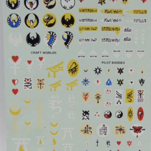 Eldar Falcon Grav-Tank Transfer Sheet 1997 - obrazek 1