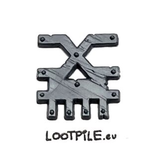 Płaski Symbol Khorne'a na Rhino