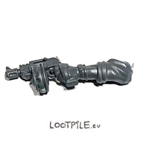 Autopistol gangera Orlock z magazynkiem bębnowym C