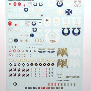 Ultramarines Upgrade Transfer Sheet Kalkomanie 2025 - obrazek 1