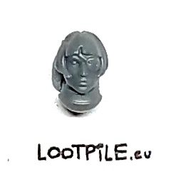 Głowa Siostry Bitwy z Krótkimi Włosami i Przepaską