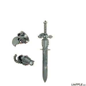 Power Sword Deathwing Knighta Oparty o Ziemię, Prawy - obrazek 1
