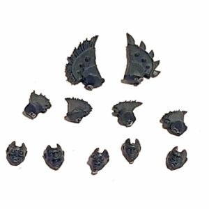 Goliath: Head głowa 4szt + irokezy - obrazek 1