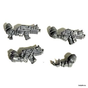 Blood Angels DAKKA DAKKA Bolter 3szt zdobione, DC + rączka lewa - obrazek 1