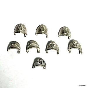 Blood Angels Shoulderpads Naramienniki METAL 8szt DC czacha kropla BA - obrazek 1