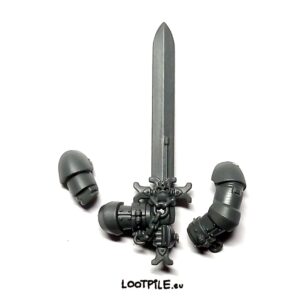 Power Sword Sword Brethrena w Dwóch Rękach