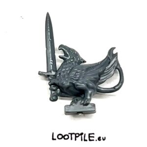 Element Budynku z Mordheim - Mały Gryf z mieczem w lewo